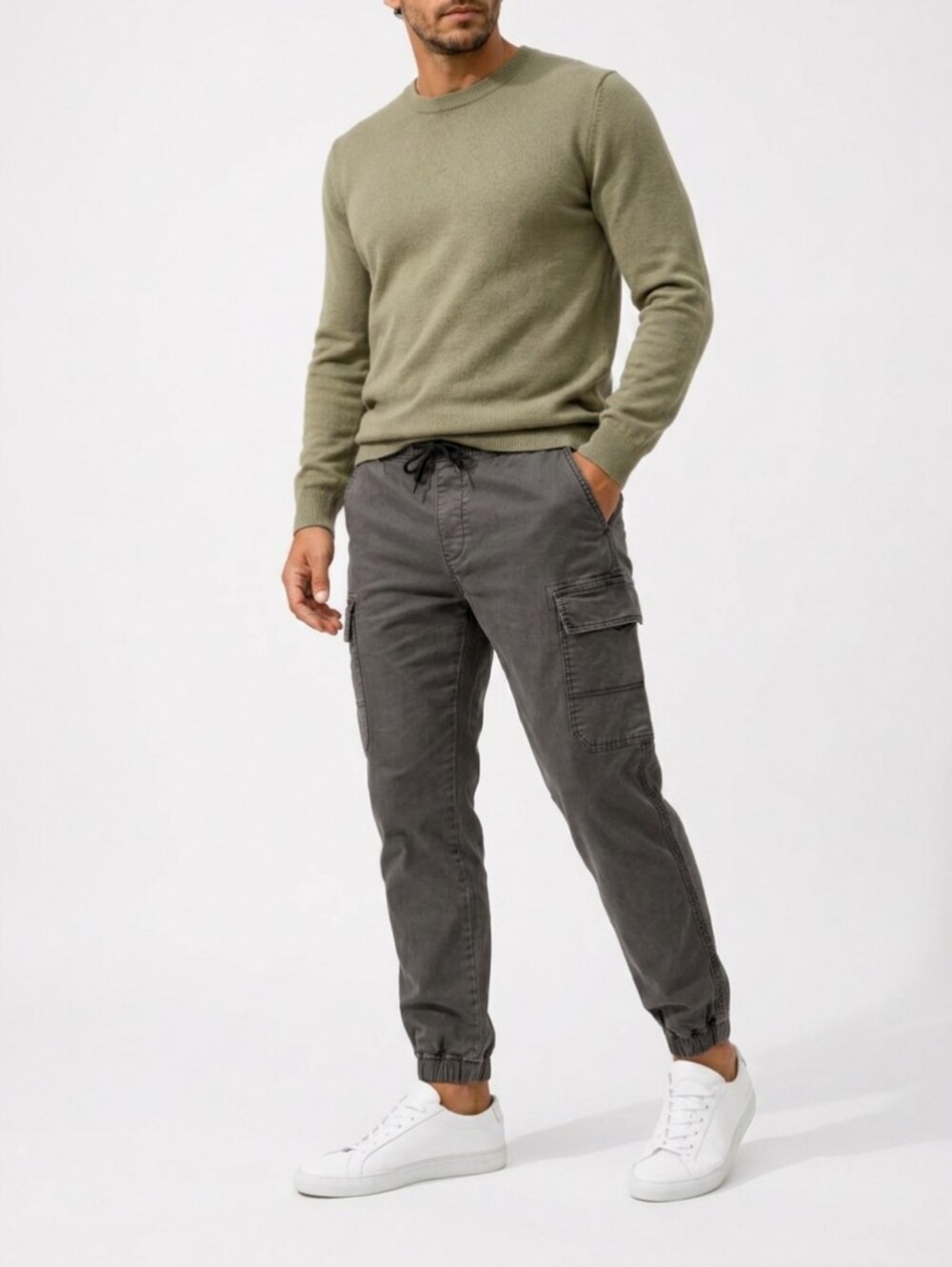 Levi’s Signature Men’s Gray Cargo Jogger Pants - Size: XL
